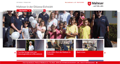 Desktop Screenshot of malteser-eichstaett.de